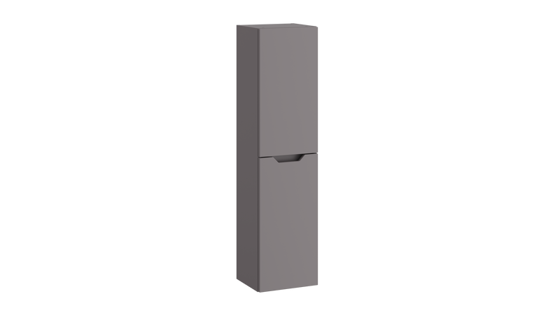 Kartell K-VIT Urban wall mounted tall storage unit in slate grey (URB300TU-SG)
