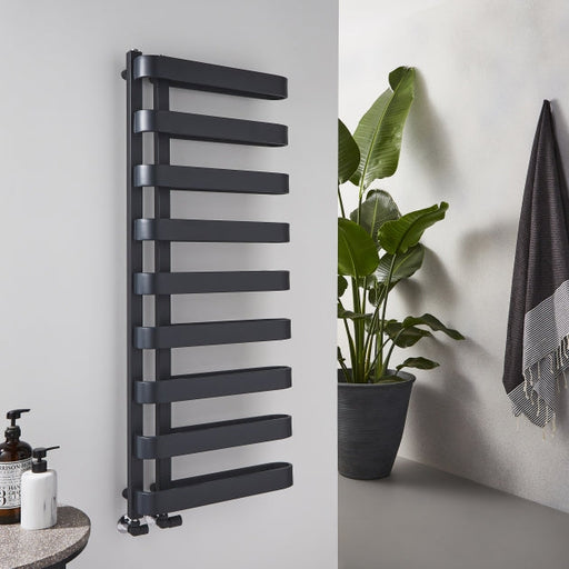 Kartell K-VIT Texas Designer Towel Rail in Anthracite