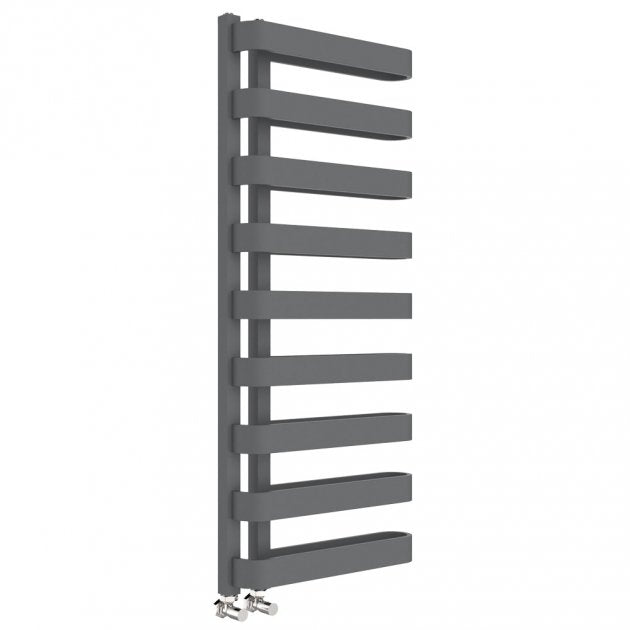 Kartell K-VIT Texas Designer Towel Rail 1300 x 500mm in Anthracite