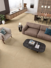Kendall Beige Matt Porcelain Wall & Floor Tile 900x900mm