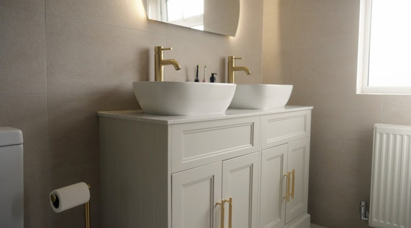Kendall white tile 300x600mm - view 2