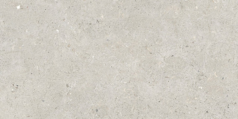 Key Largo Light Grey Stone Effect Matt Porcelain Wall & Floor Tile 300x600mm