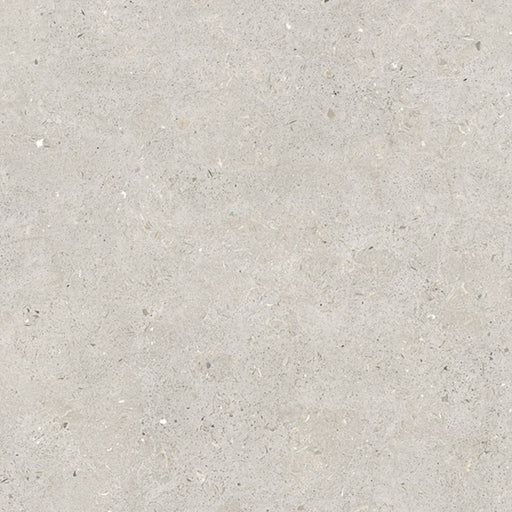 Key Largo Light Grey Stone Effect Matt Porcelain Wall & Floor Tile 600x600mm