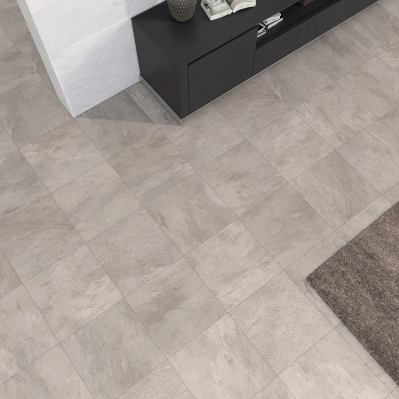 Lakeland grey stone effect tile 450x450mm - view 2