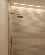 Lakeland White Stone Effect Matt Ceramic Overlap Decor Wall Tile 270x420mm
