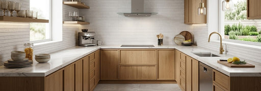Lakeland white stone effect tile 300x900mm - view 2