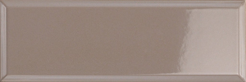 Leesburg Light Brown Gloss Ceramic Wall Tile 100x300mm