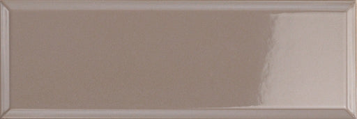 Leesburg Light Brown Gloss Ceramic Wall Tile 100x300mm