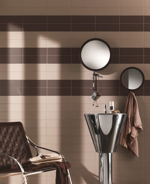 Leesburg Light Brown Matt Ceramic Wall Tile 100x300mm