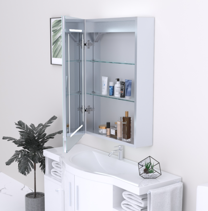 Kartell K-VIT Link 700 x 500mm LED Mirror Cabinet (MIR105)