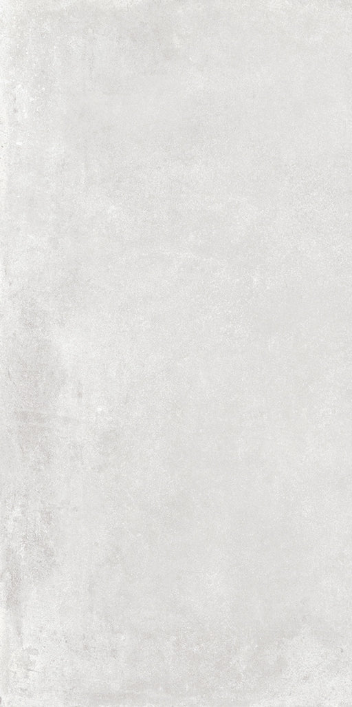 Longboat Ice White Concrete Effect Matt Porcelain Wall & Floor Tile 300x600mm
