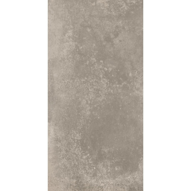 Longboat Taupe Grey Concrete Effect Matt Porcelain Wall & Floor Tile 600x1200mm