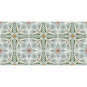 Marco blue patterned tile 500x1000x20mm - view 2