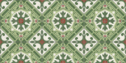 Marco green patterned tile 500x1000x20mm - view 2