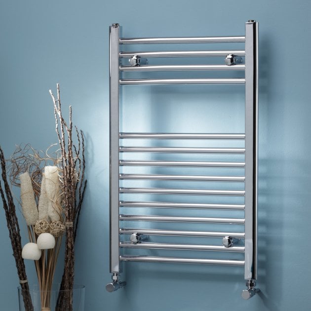 Kartell K-RAD 22mm Straight Heated Towel Rail Chrome