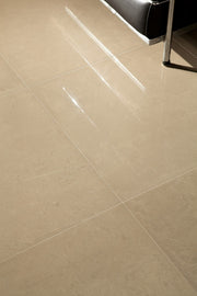 Melbourne beige plain tile 600x600mm - view 3