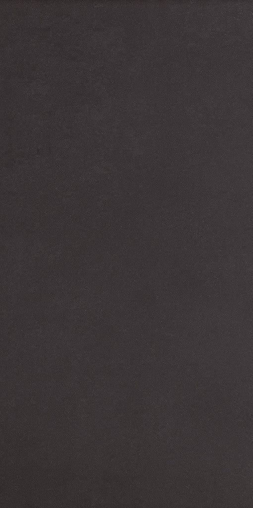 Melbourne Black Plain Matt Porcelain Wall & Floor Tile 300x600mm