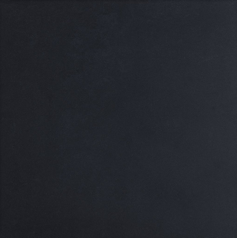 Melbourne Black Plain Matt Porcelain Wall & Floor Tile 600x600mm