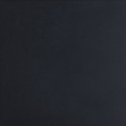 Melbourne Black Plain Matt Porcelain Wall & Floor Tile 600x600mm