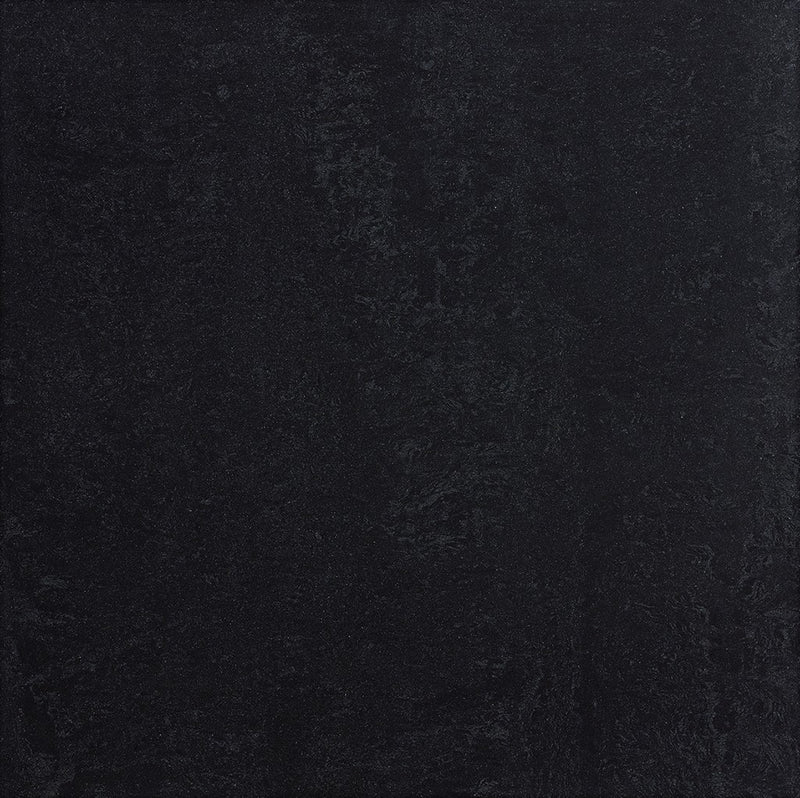 Melbourne black plain tile 600x600mm - view 2