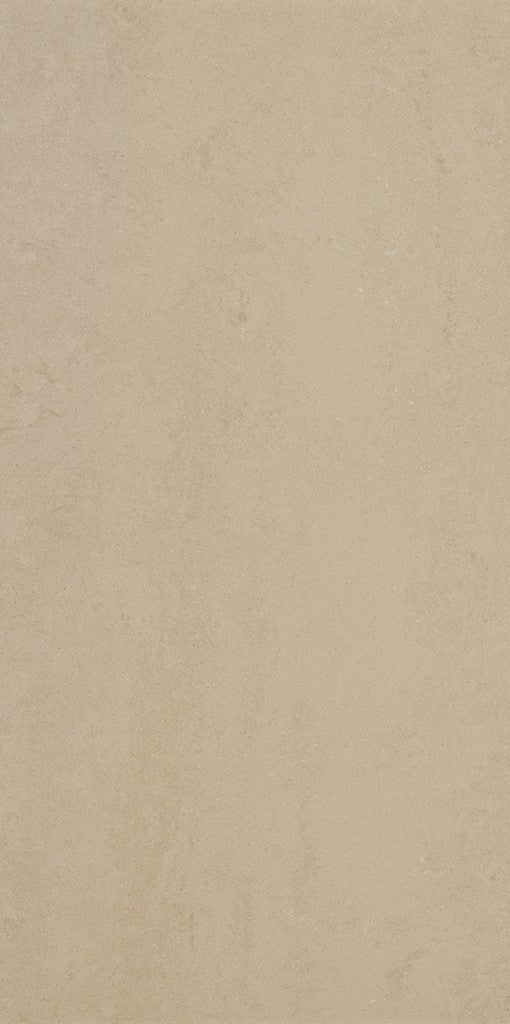 Melbourne Cream Plain Matt Porcelain Wall & Floor Tile 300x600mm