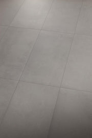 Melbourne Grey Plain Matt Porcelain Wall & Floor Tile 600x1200mm