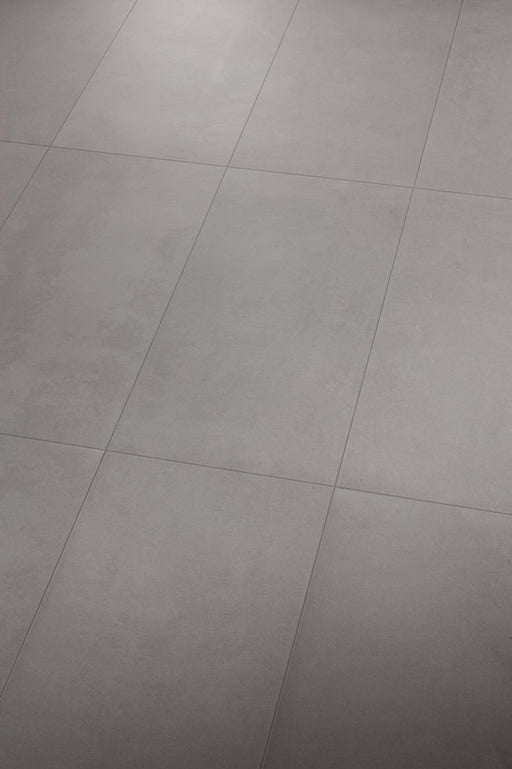 Melbourne Grey Plain Matt Porcelain Wall & Floor Tile 600x1200mm