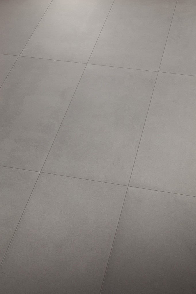 Melbourne grey plain tile 600x600mm - view 2
