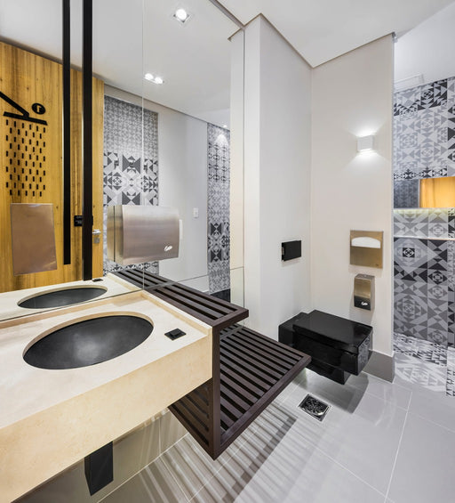 Melbourne Grey Plain Polished Porcelain Wall & Floor Tile 600x600mm