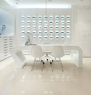 Melbourne silver plain tile 600x600mm - view 2