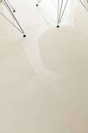 Melbourne snow plain tile 600x600mm - view 3