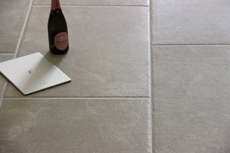 Miami grey cement effect tile 600x900mm - view 2