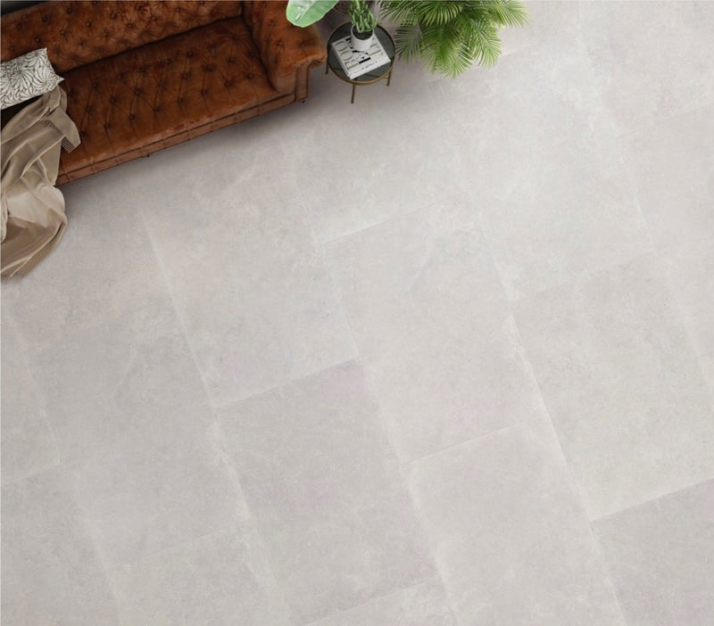 Miami grey cement effect tile 600x900mm - view 3