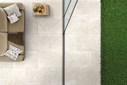 Miami Sand Cement Effect Matt Porcelain Outdoor Paving Tile 600x900x20mm