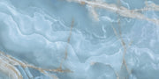 Miramar blue onyx effect tile 600x1200mm - view 4
