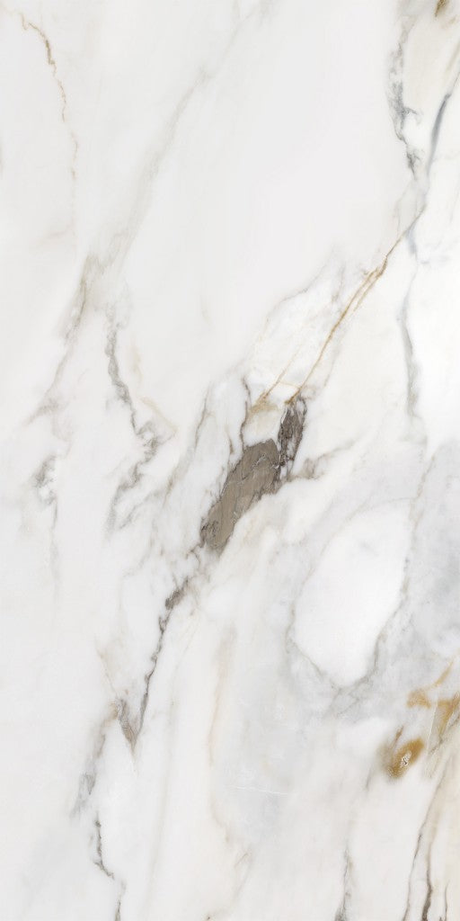 Miramar cream breccia marble effect tile 600x1200mm - view 3