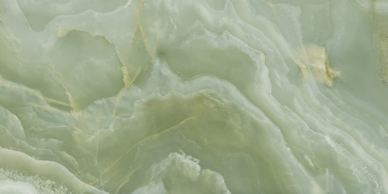 Miramar green & gold onyx effect tile 600x1200mm - view 3