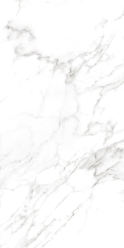 Miramar statuario white marble effect tile 600x1200mm - view 2