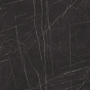 Multipanel Linda Barker Black Pietra wall panel decor close-up — black marble with white veining