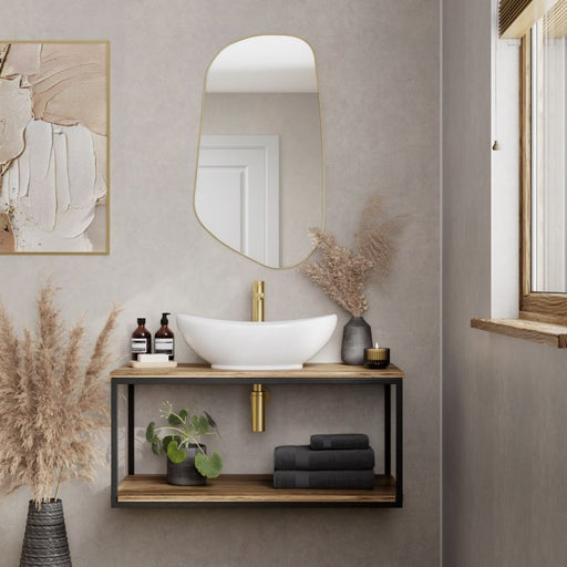 Multipanel Pure Collection White Mineral matt waterproof wall panels in a bathroom