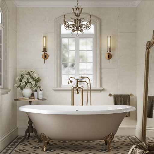 Multipanel Tile Collection Cremona Marble tile effect wall panel close-up