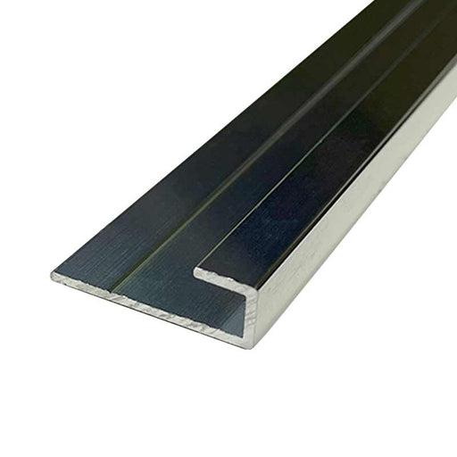 Nuance Fusion bright silver end cap trim