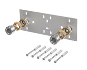 Nuie 200mm Fast-Fit Bracket for Bar Thermostats Chrome (A316)