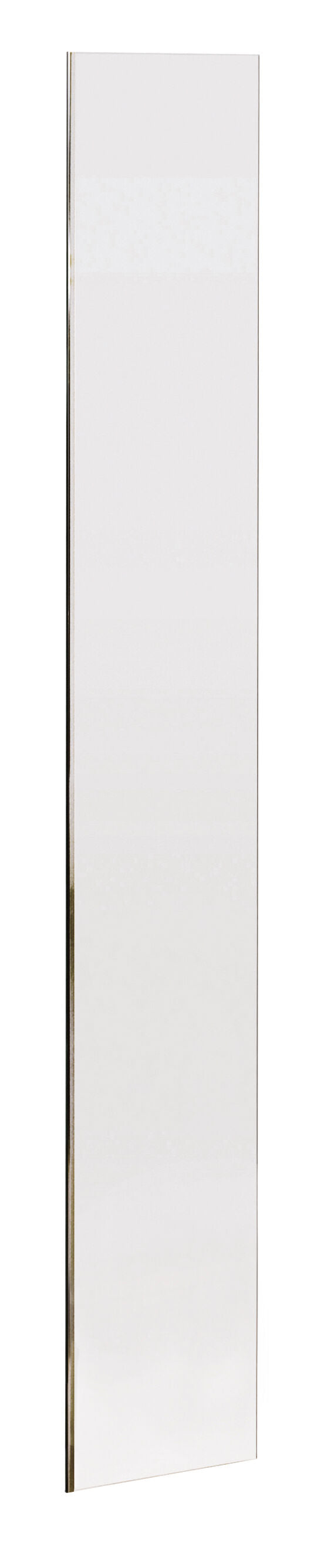 Nuie 250mm Fixed Return Wetroom Screen 1950mm - Chrome