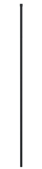 Nuie 3000mm Wetroom Screen Ceiling Post in Matt Black (WRSF006)