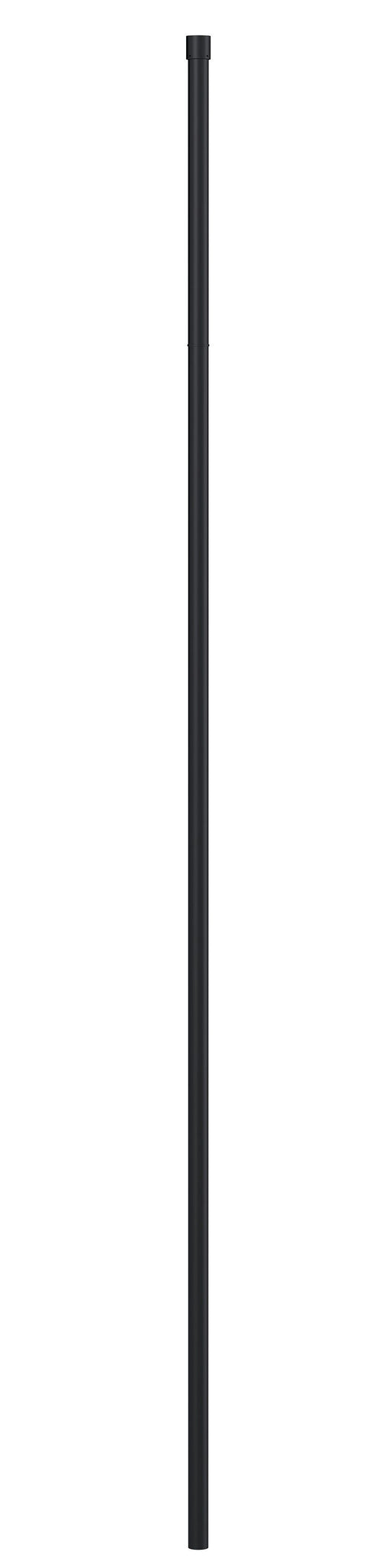 Nuie 3000mm Wetroom Screen Ceiling Post in Matt Black (WRSF006)