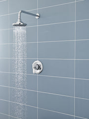 Nuie Chrome Fixed Shower Head lifestyle image