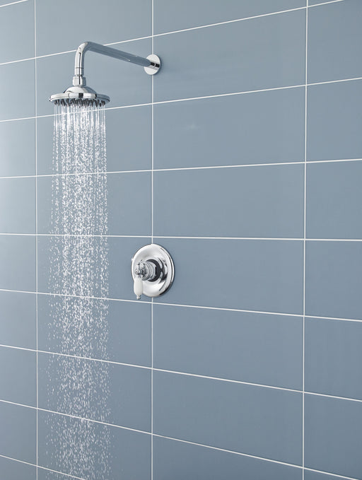 Nuie Chrome Fixed Shower Head lifestyle image