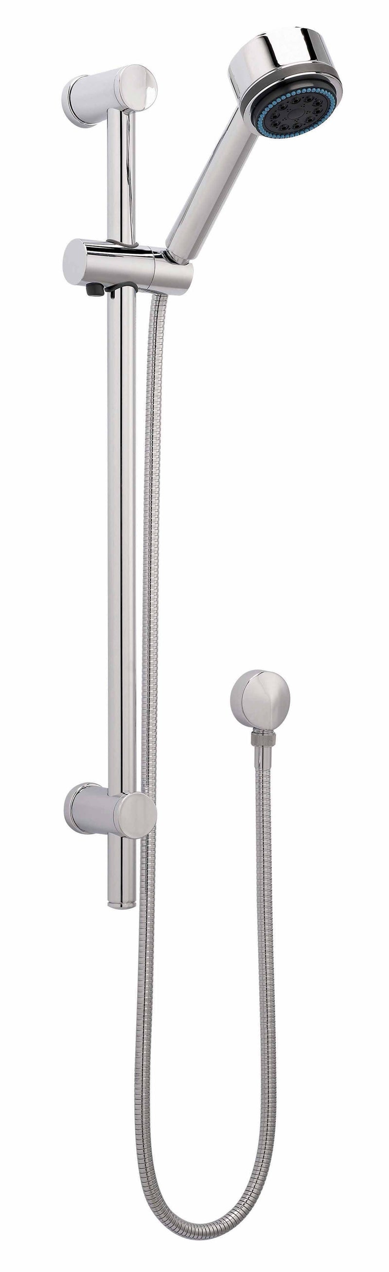 Nuie Chrome Shower Slide Rail Kit — A3040