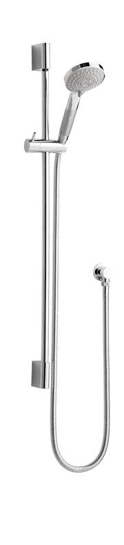 Nuie Chrome Slimline Shower Slide Rail Kit — A3041